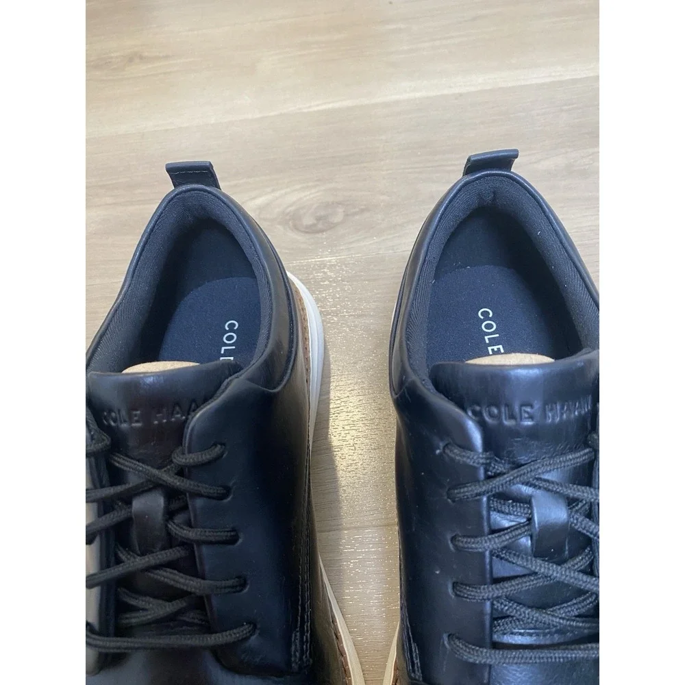 Cole Haan Men's Grand Remix Oxfords Shoes Black C40426 Size 13